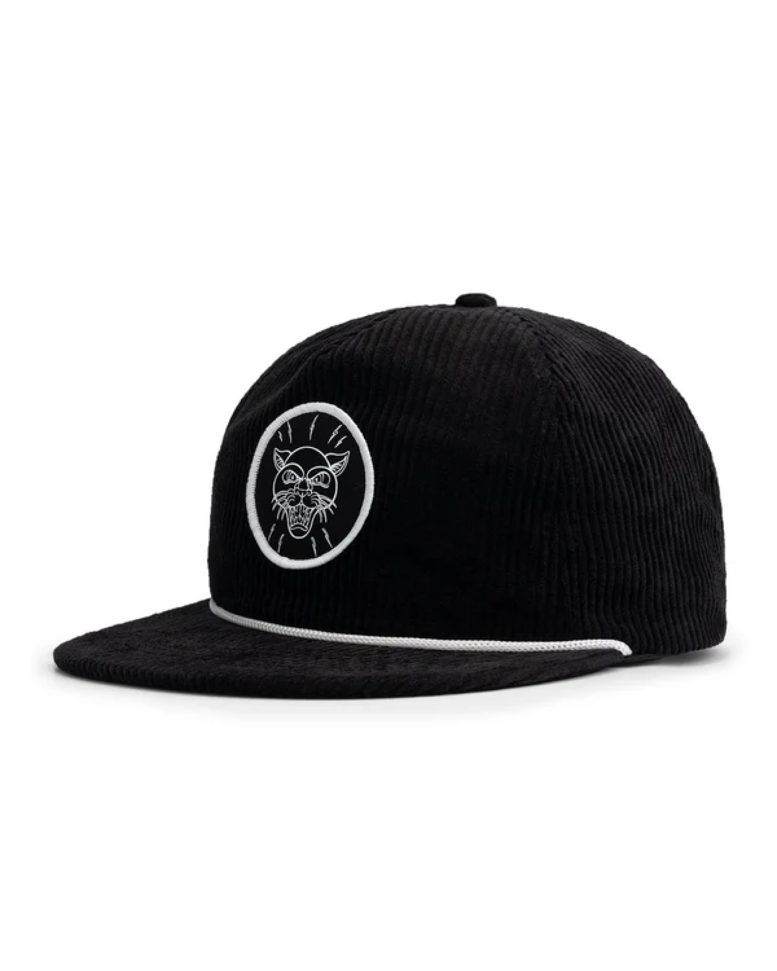 Panther Snapback Black