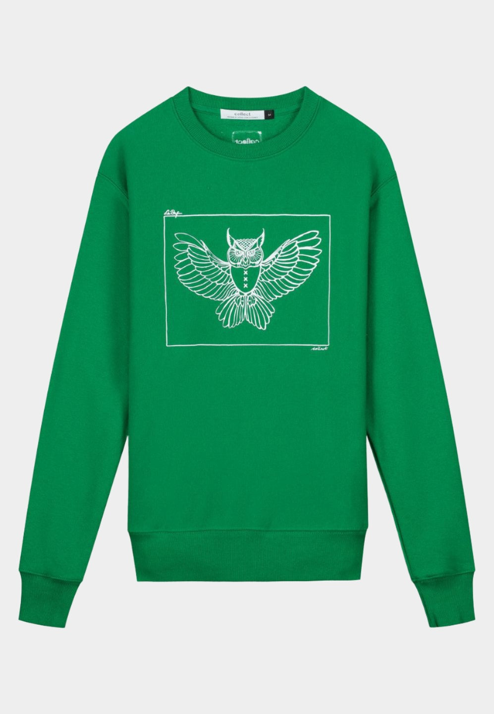 Owl Sweater Green